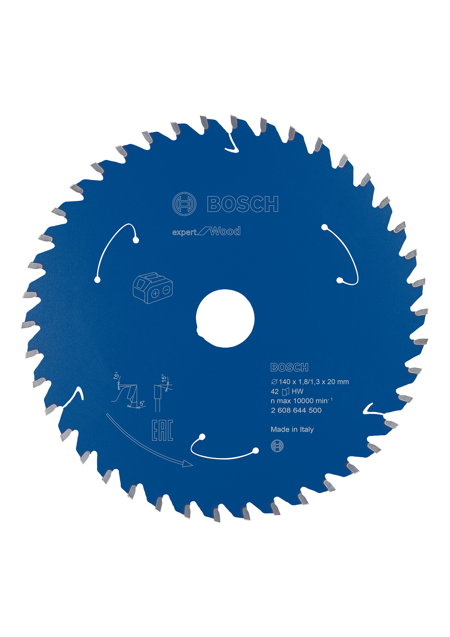 CIRKELSÅGKLINGA BOSCH EXACU TRÄ 140X20X1,8/1,3X42T