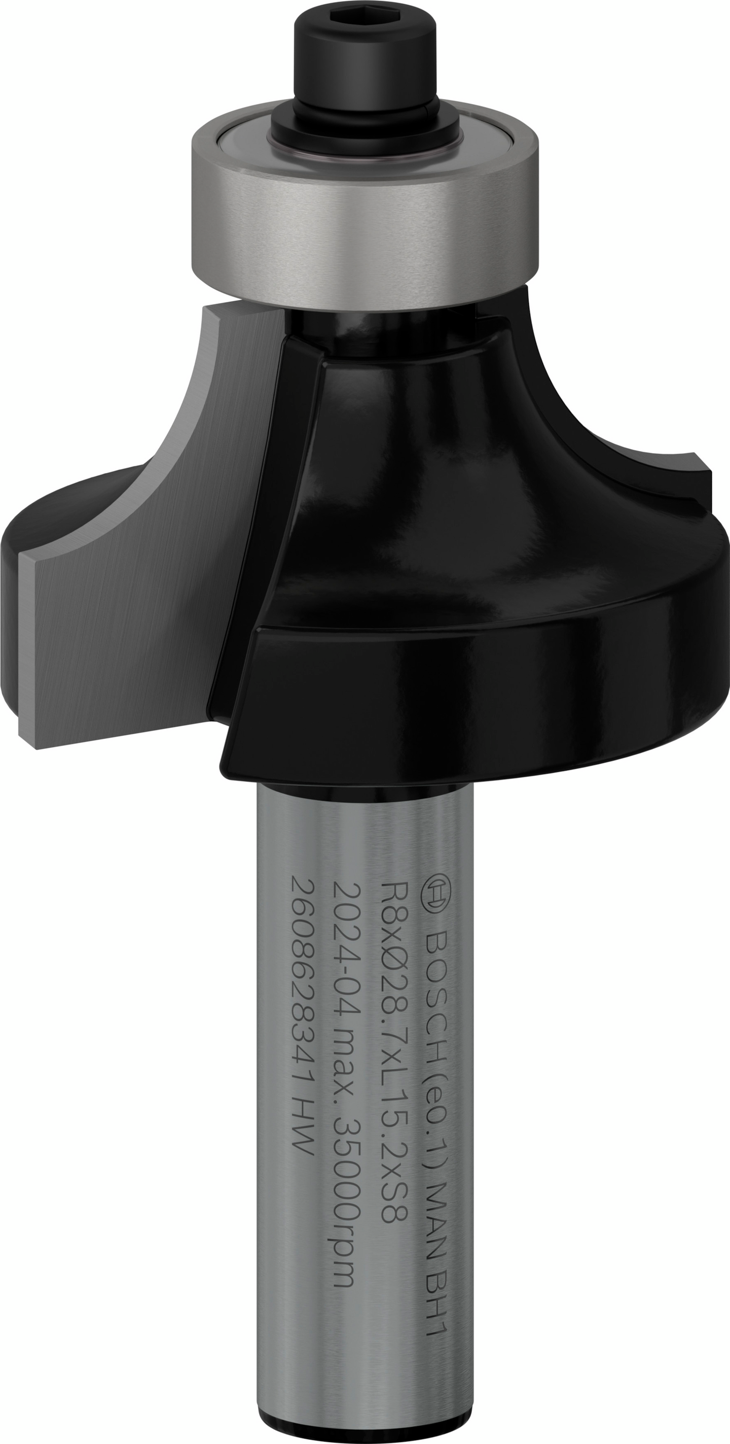 AVRUNDNINGSFRÄS BOSCH MED STYRHJÄLP HM 8X8X16MM