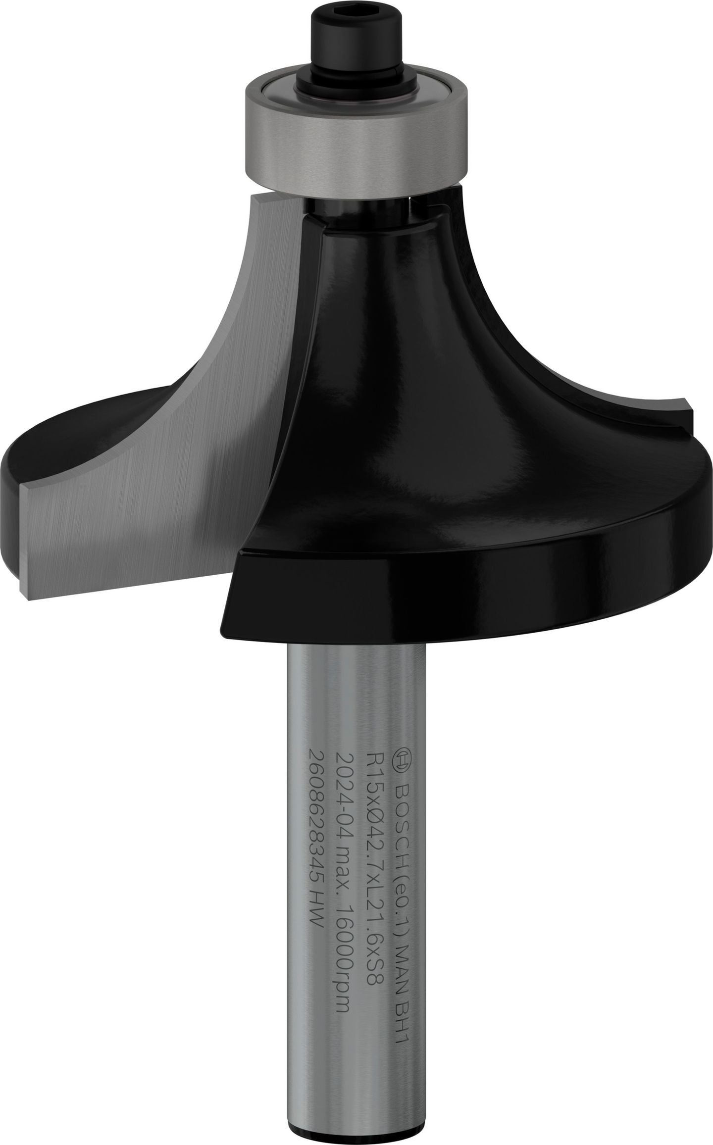 AVRUNDNINGSFRÄS BOSCH MED STYRHJÄLP HM 8X15X22MM