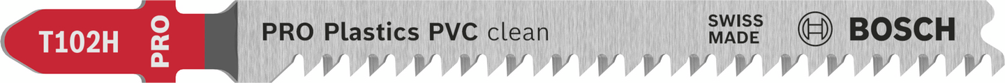 STICKSÅGBLAD T 102H CLEA PVC 3 PLAST