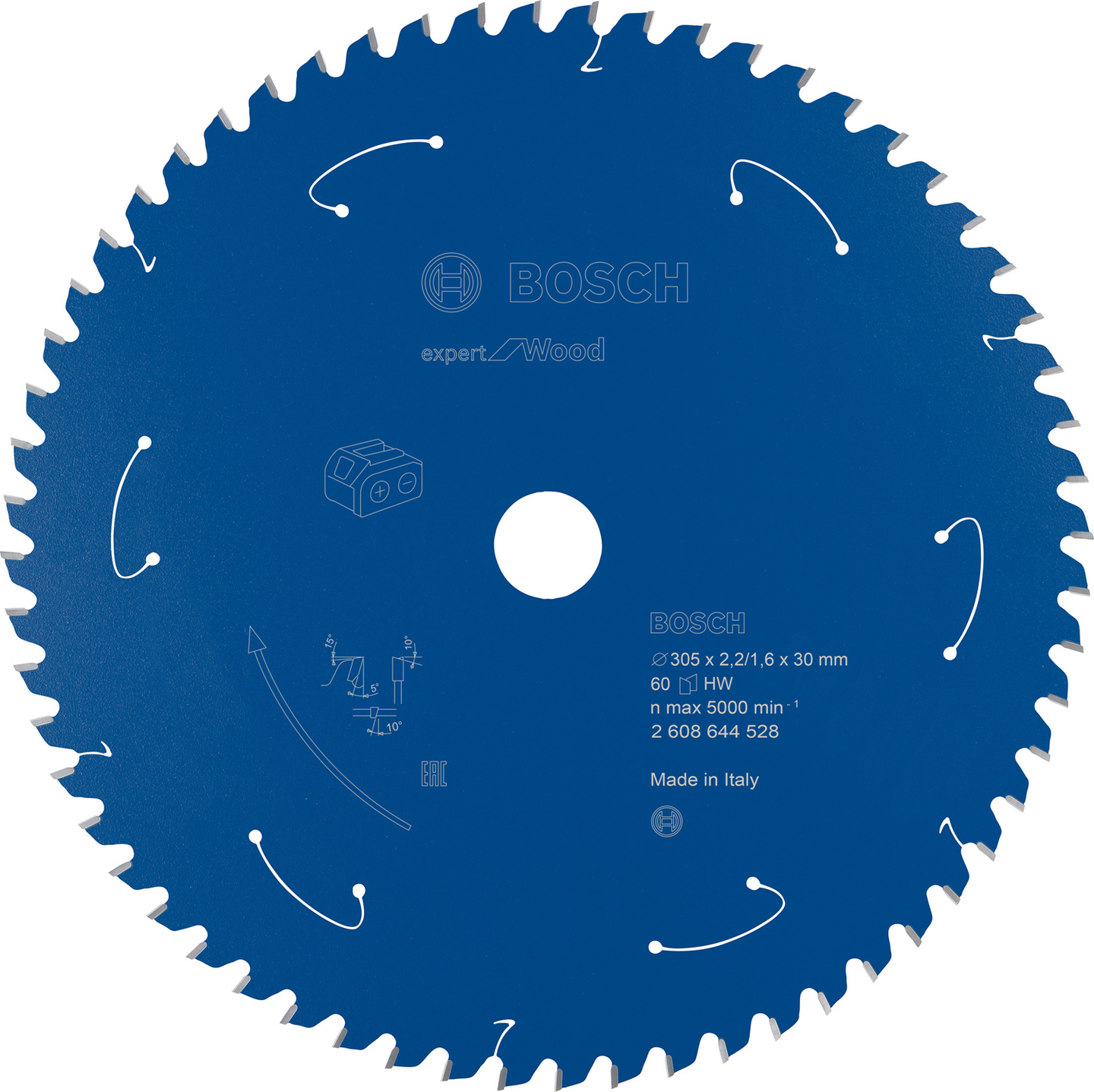 CIRKELSÅGKLINGA BOSCH EXACU TRÄ 305X30X2,2/1,6X60T