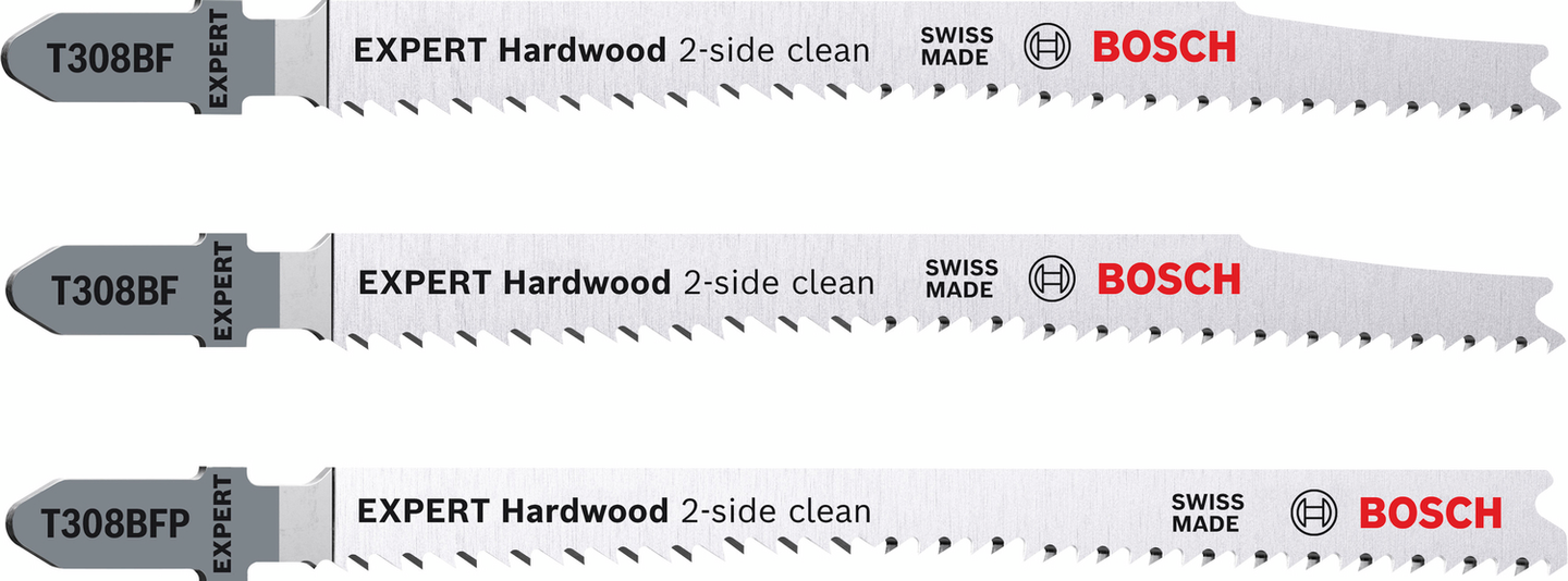 STICKSÅGBLADSET BOSCH T308 HARDWOOD, 3ST