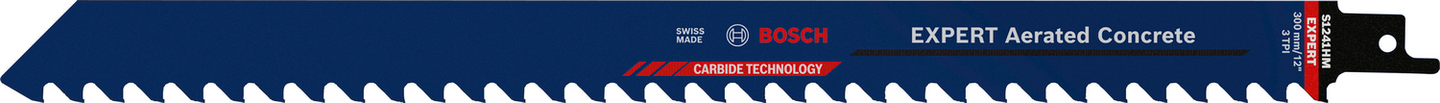 TIGERSÅGBLAD BOSCH S1241HM PORBETONG, 3ST