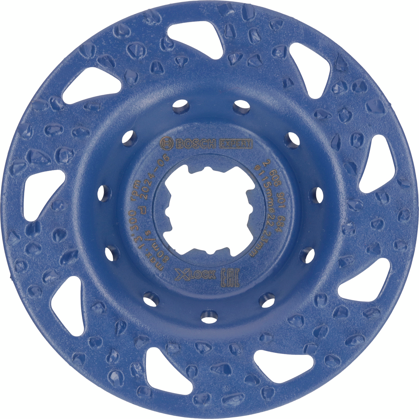 SLIPSKIVA BOSCH HM RAK GROV, 115X22,2MM