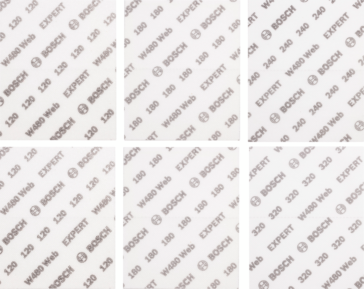 SLIPARK BOSCH WEB W480 SORT 6ST, 6ST