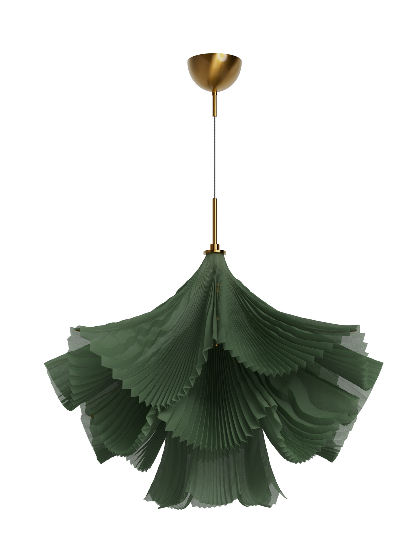 Riippuvalaisin By Rydens Juliette 75 vihreä/messinki