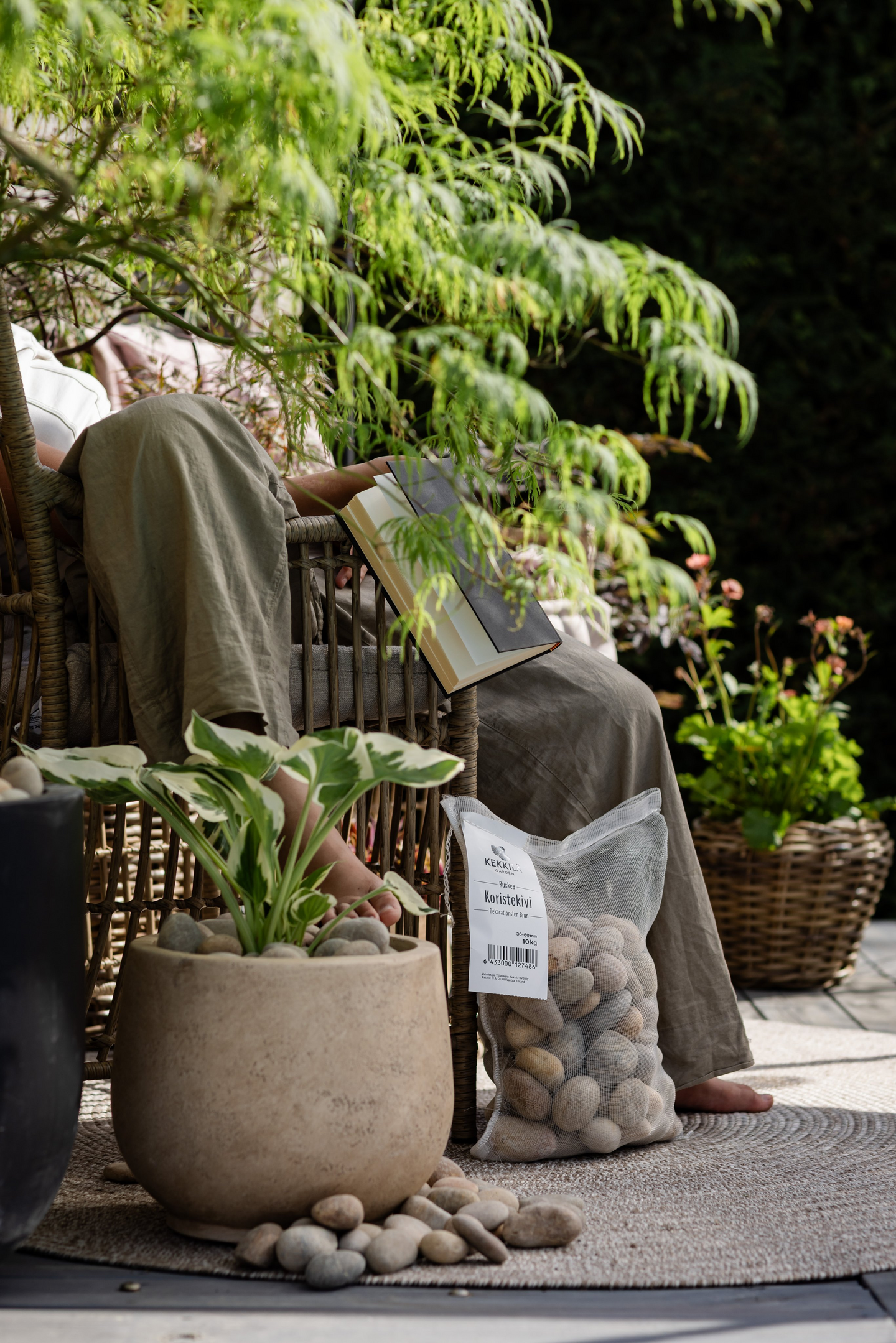 Koristekivi Kekkilä ruskea 10kg