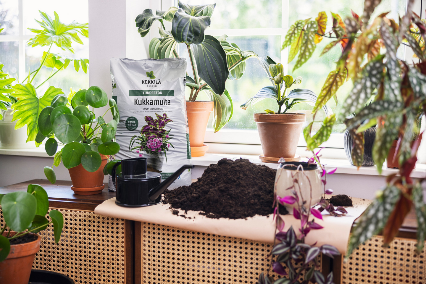 Turpeeton kukkamulta Kekkilä 10l