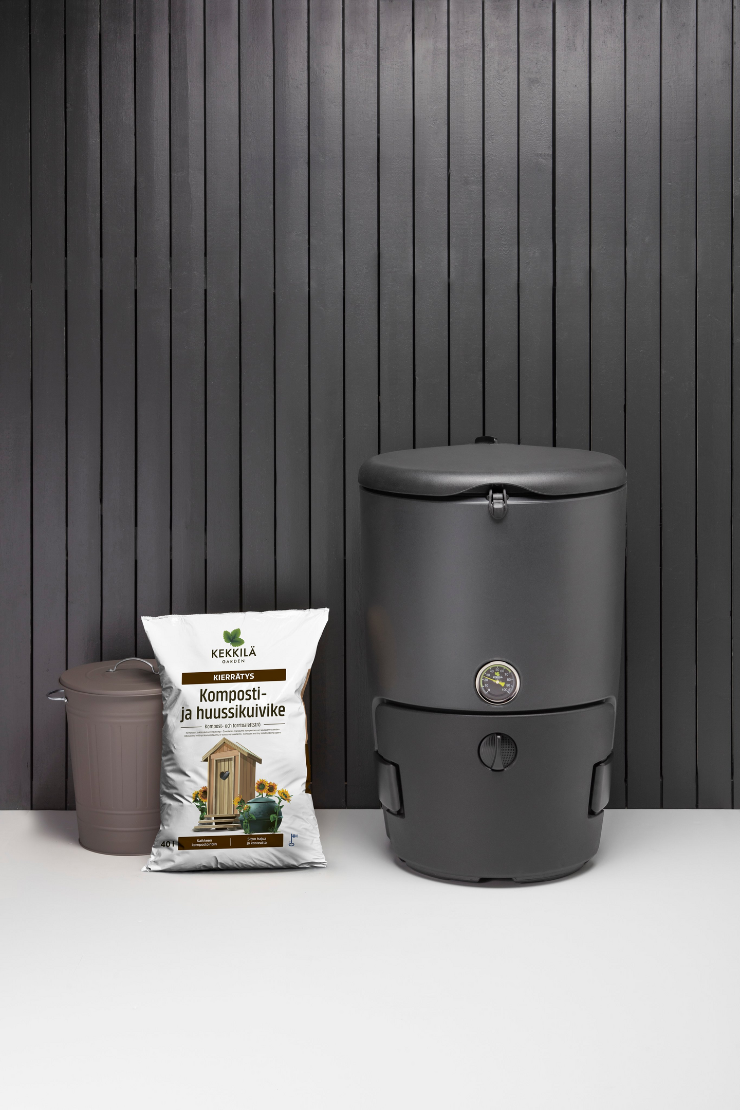 Komposti- ja huussikuivike Kekkilä kierrätys 40l