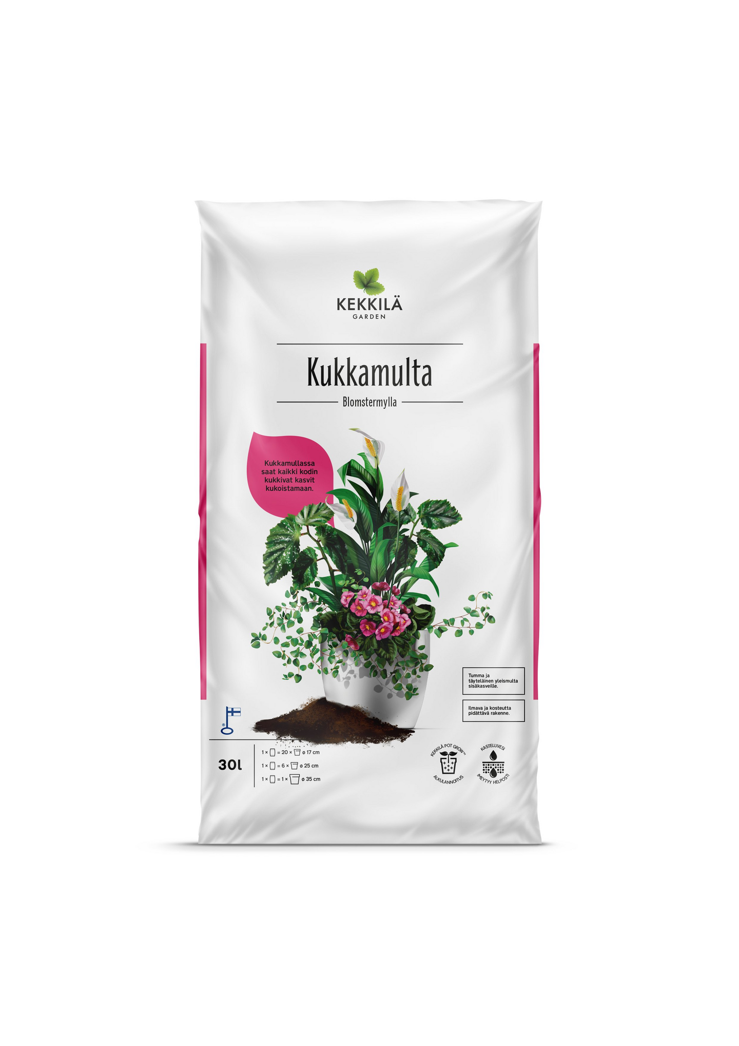 Kukkamulta Kekkilä 30l