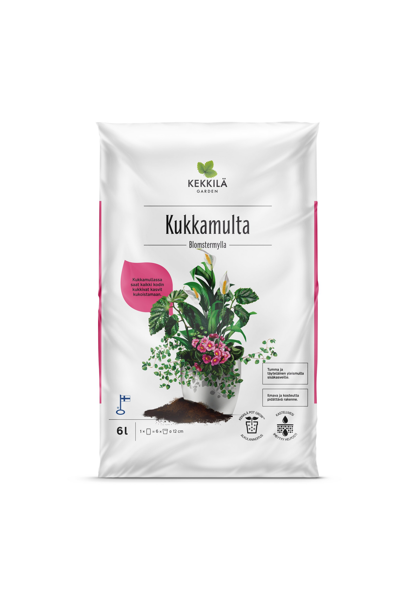 Kukkamulta Kekkilä 6l