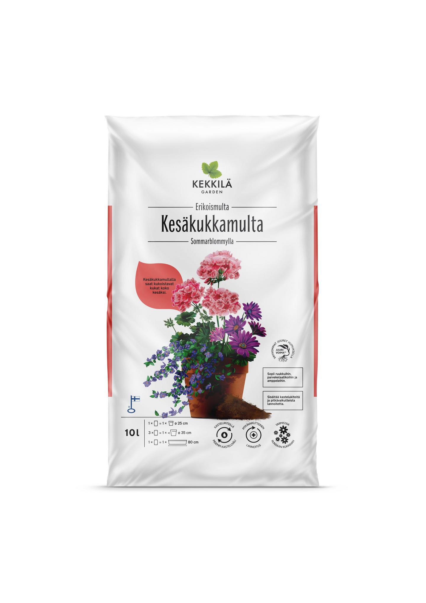 Kesäkukkamulta Kekkilä 10l