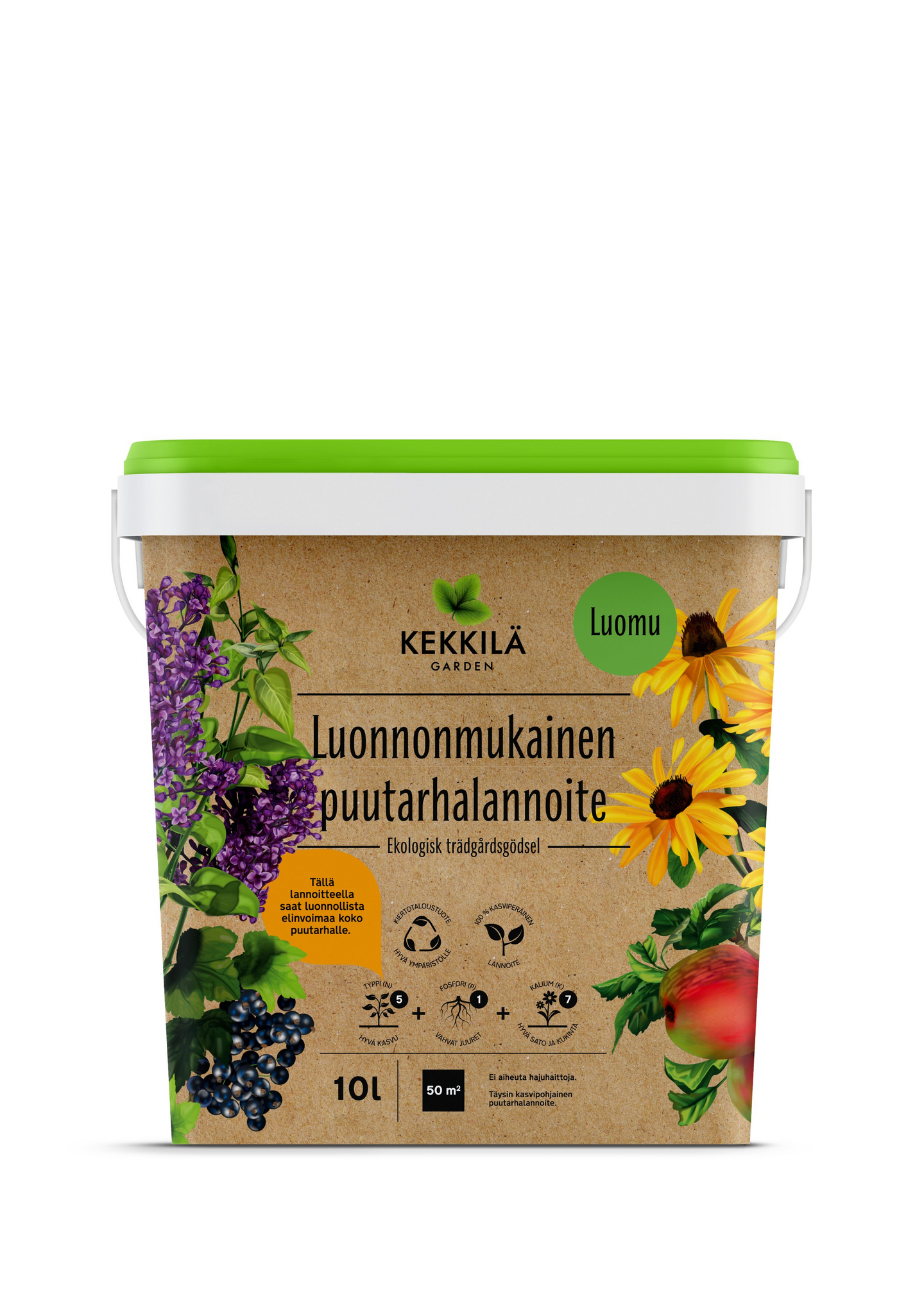 Puutarhalannoite Kekkilä luonnonmukainen 10l