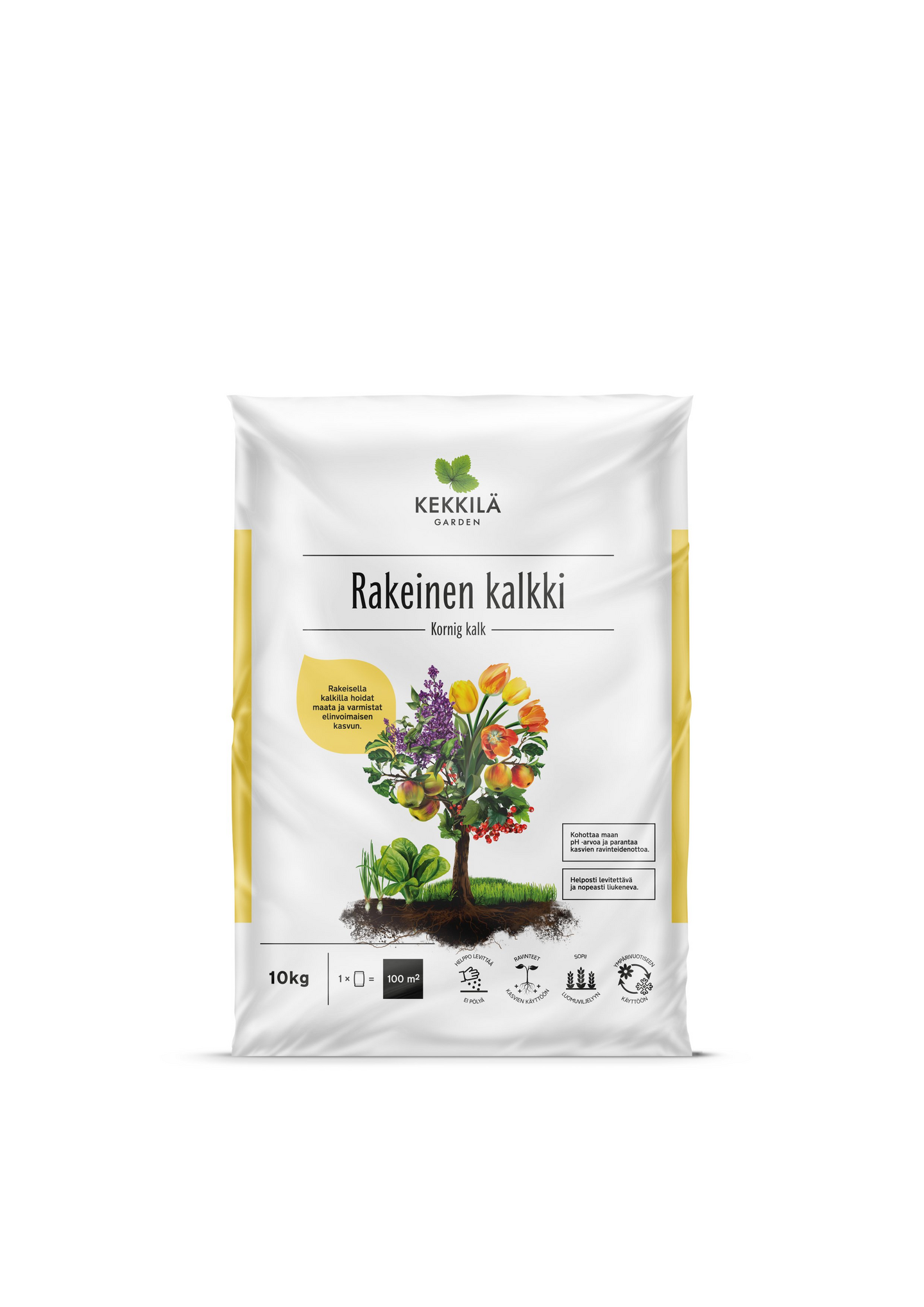 Rakeinen kalkki Kekkilä 10kg