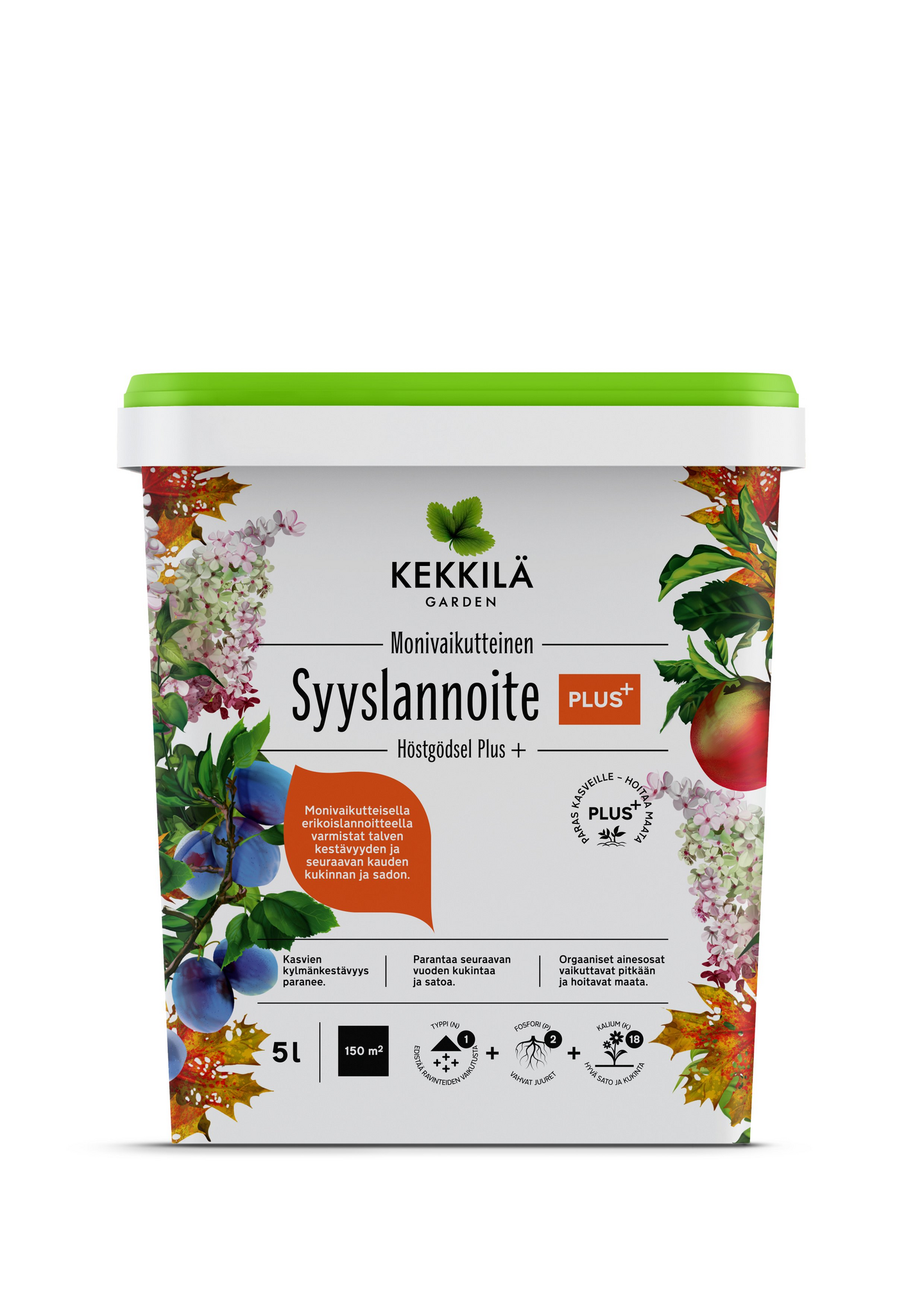 Syyslannoite Kekkilä Plus+ 5l