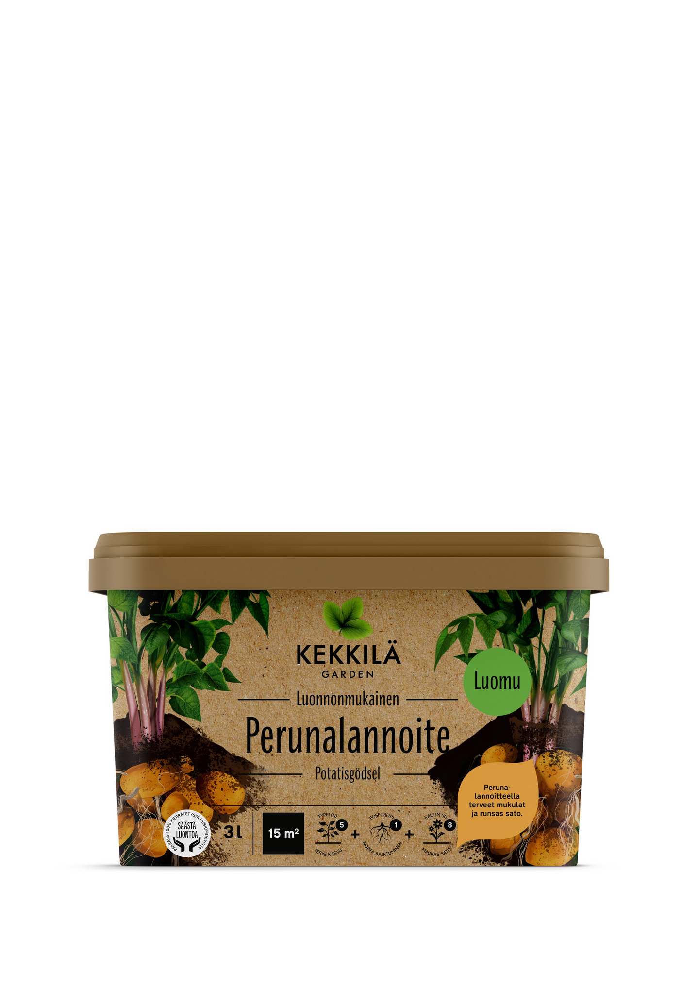 Perunalannoite Kekkilä 3l luonnonmukainen
