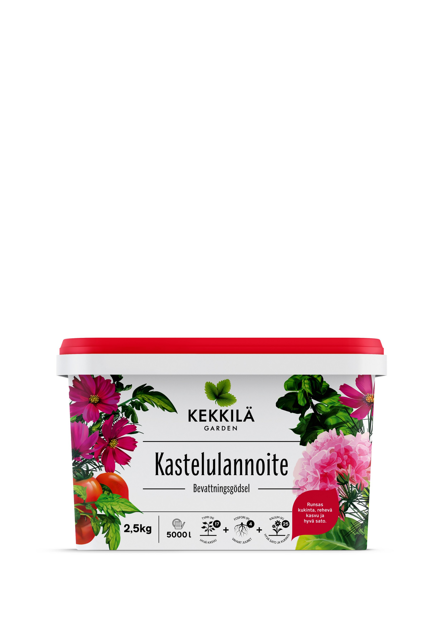 Kastelulannoite Kekkilä 2,5kg