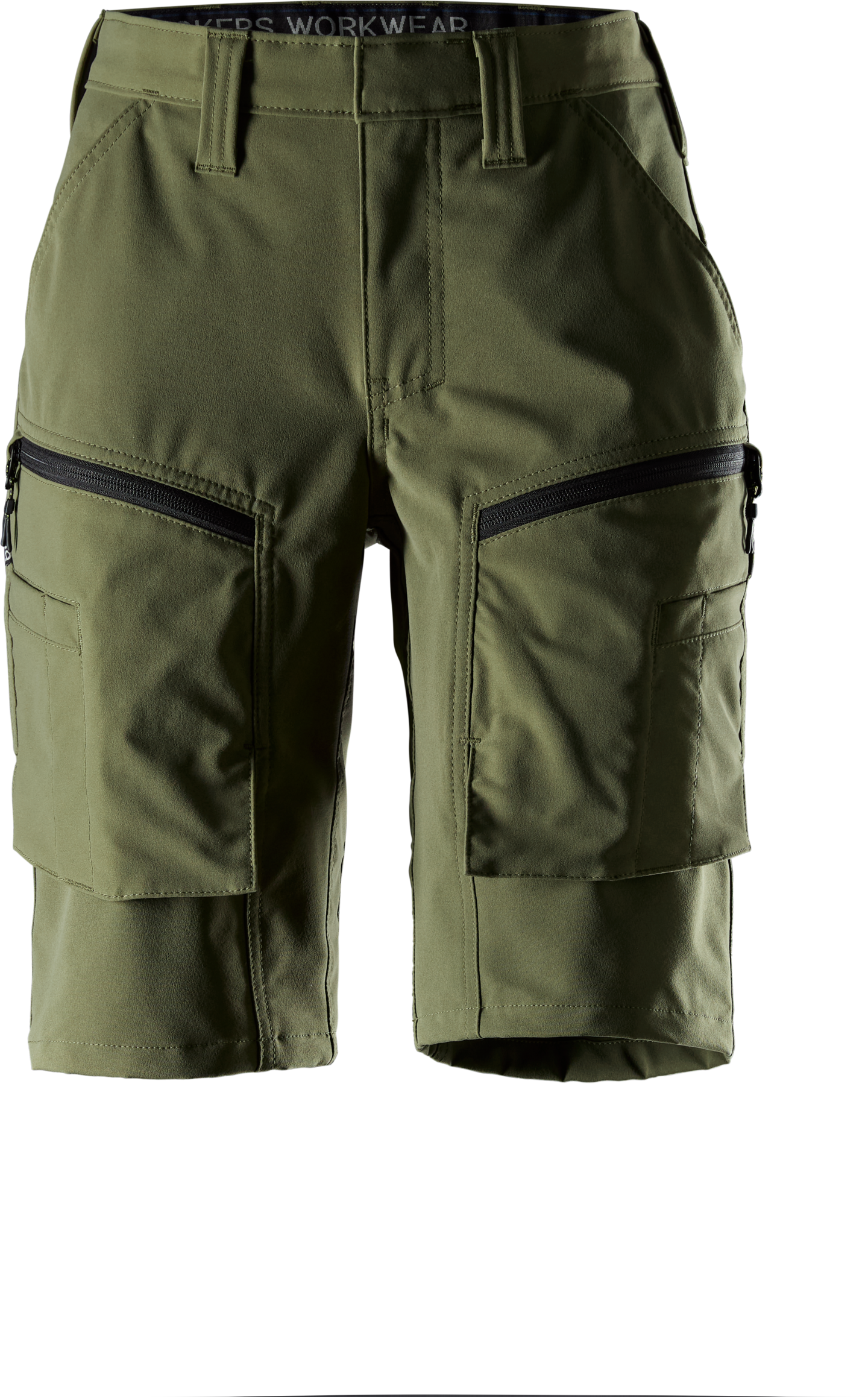 STRETCHSHORTS DAM SW KHAKIGRÖN STL 48