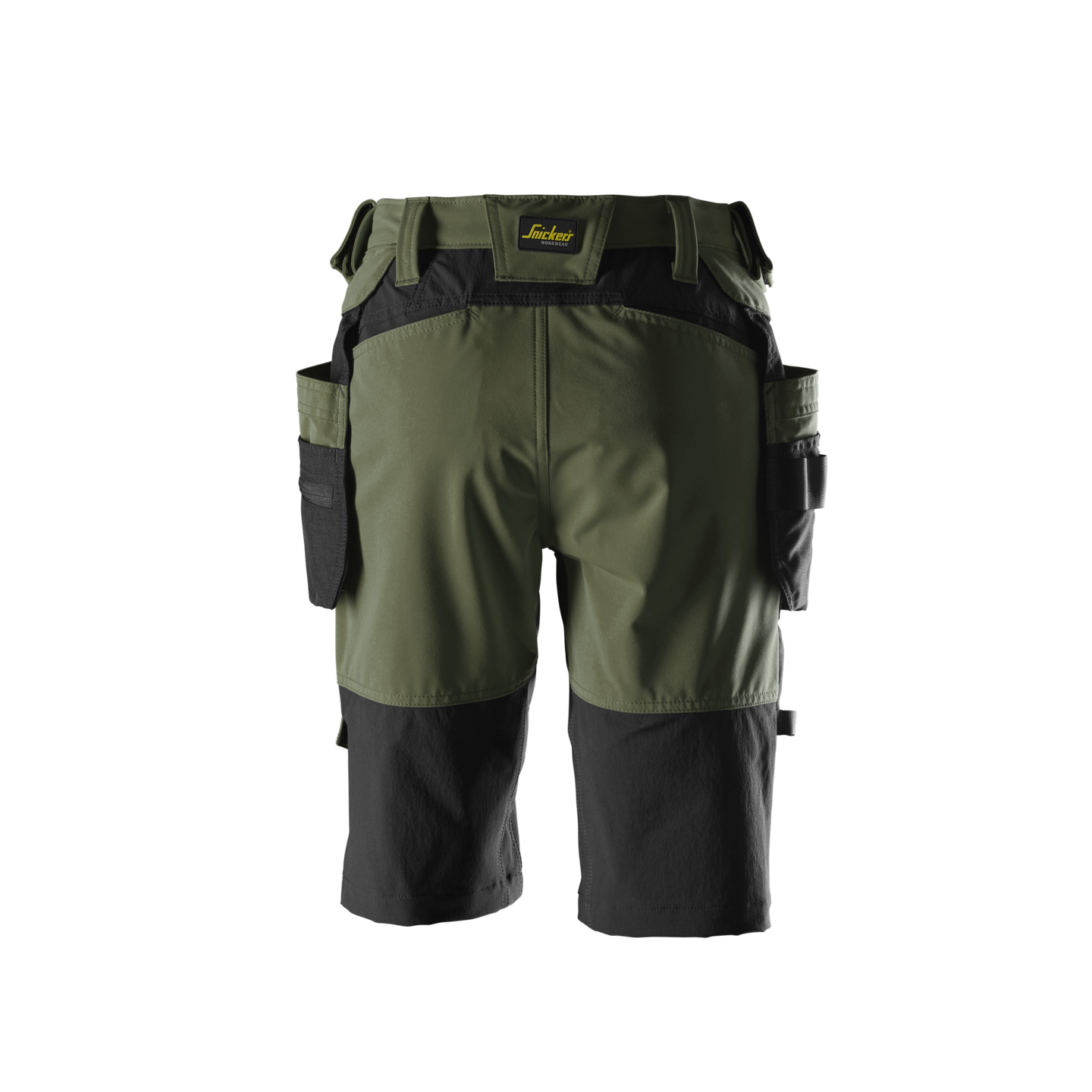 STRETCHSHORTS DAM AW HF KHAKIGRÖN/SVART STL 48