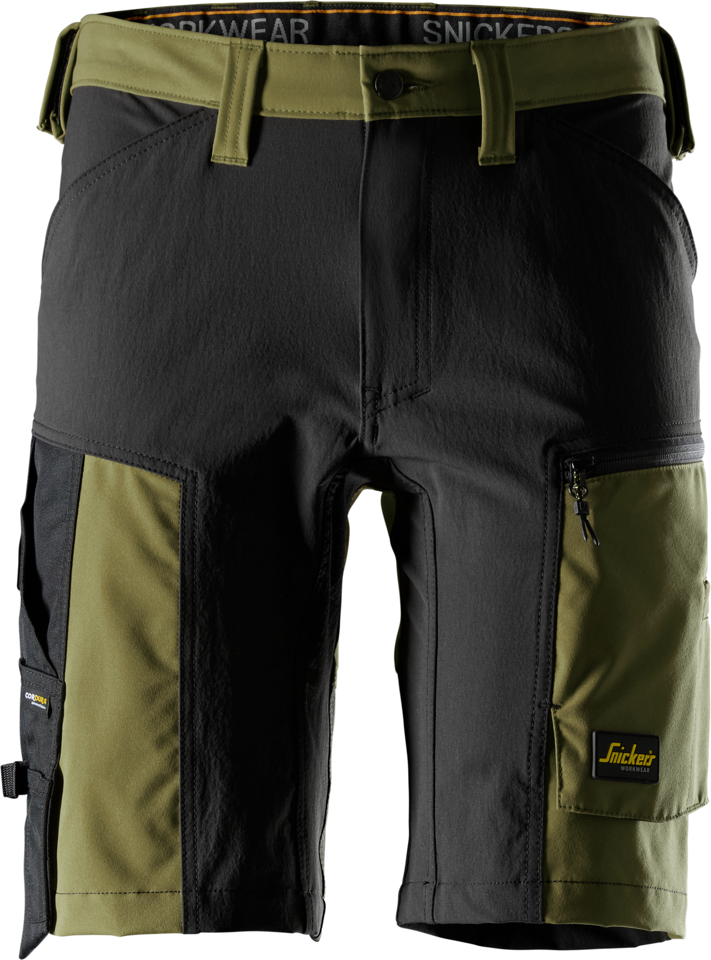 STRETCHSHORTS AW KHAKIGRÖN/SVART STL 52