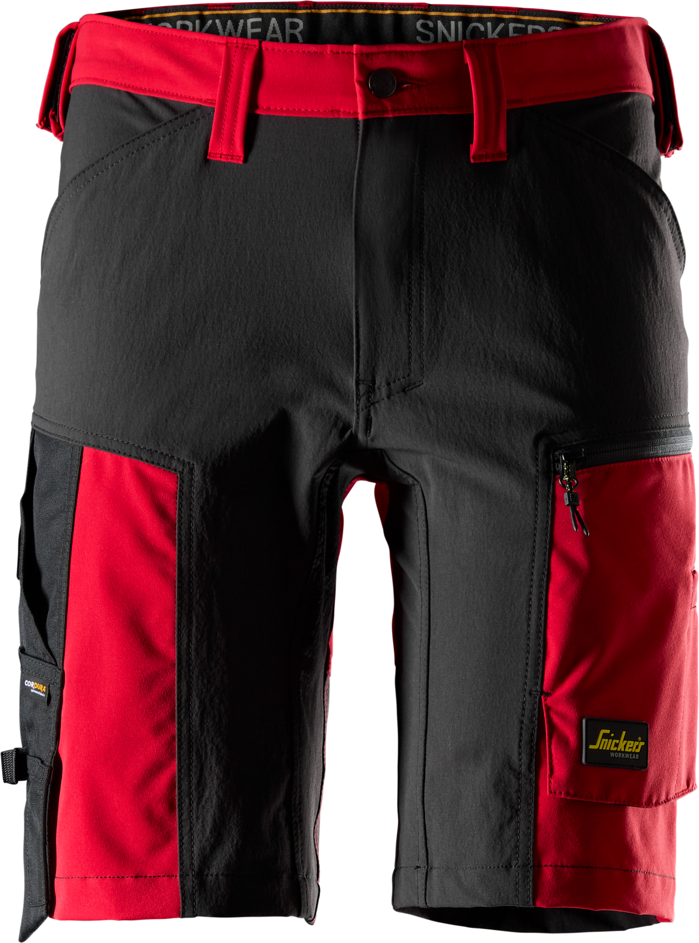 STRETCHSHORTS AW CHILI/SVART STL 62