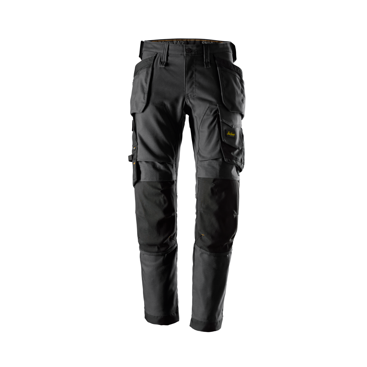 STRETCHBYXA CANVAS AW HF STÅLGRÅ/SVART STL 204