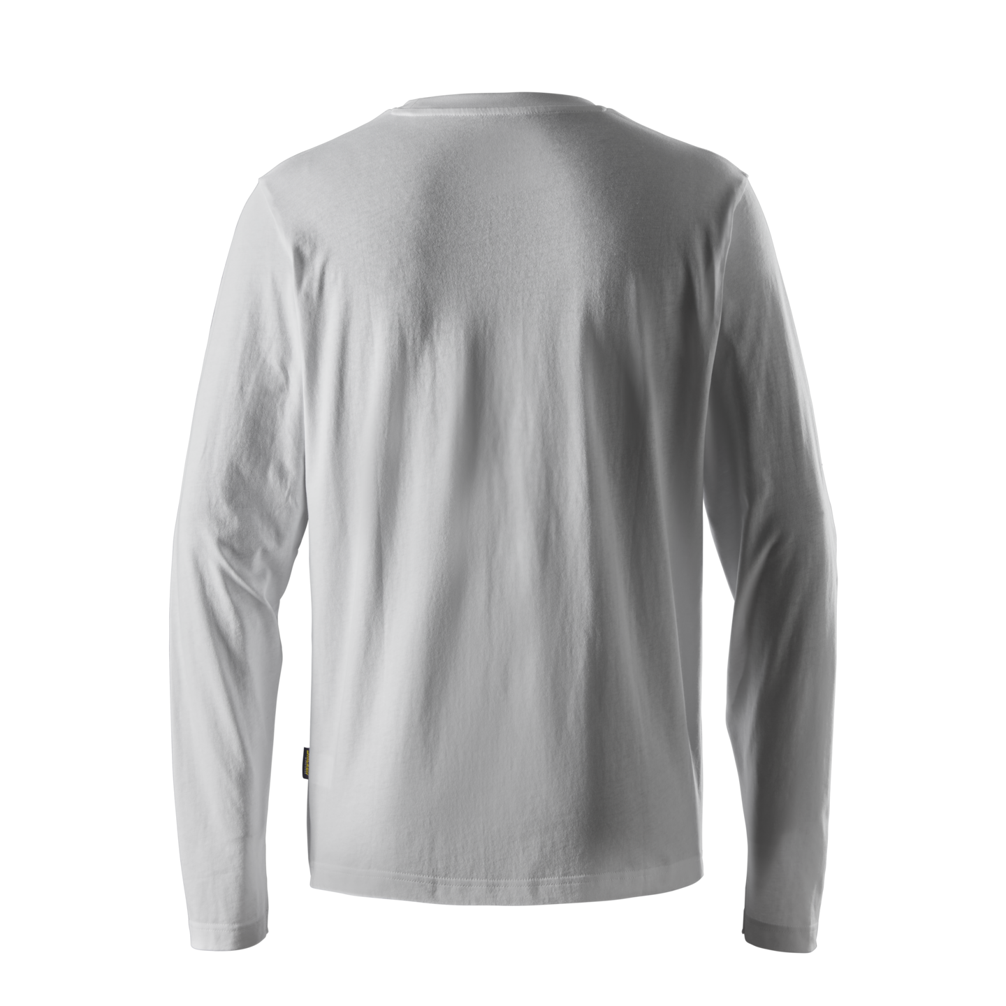 T-SHIRT LÅNGÄRMAD VIT STL 4XL