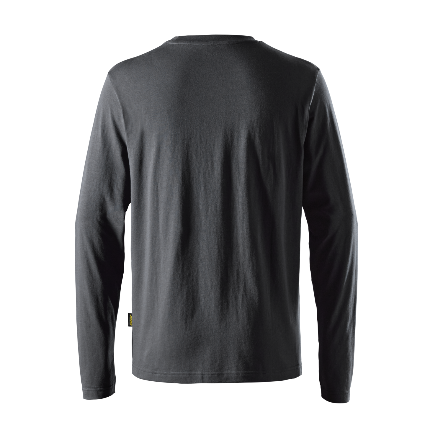 T-SHIRT LÅNGÄRMAD STÅLGRÅ STL 4XL