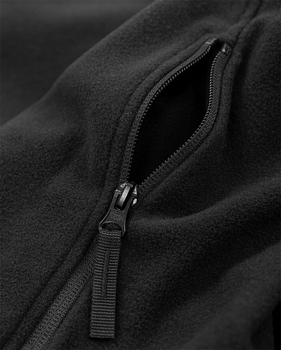 JACKA FRISTADS 4004 FLE XL FLEECE SVART