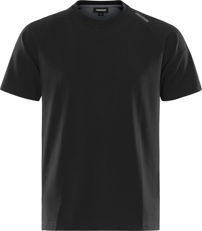T-SHIRT 7553 GTME HEAVY STRETC SVART/GRÅ STL XS