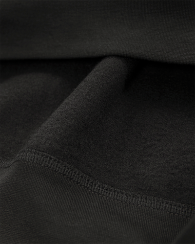 SWEATSHIRT FRISTADS 7551 GSM MED HUVA M, SVART/HIVIS GUL