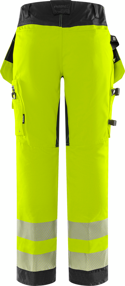 BYXA FRISTADS 2707 PLU 46 GUL/SVART STRETCH KLASS 2