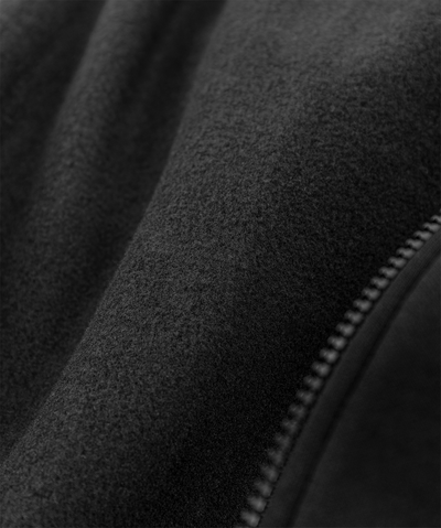 JACKA 7248 GSM SWEATSHIRT SVART/HIVIS GUL STL XS