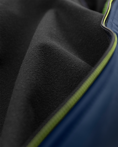 SOFTSHELLJACKA HUVA 4655 GBF MARINBLÅ/VARSELGUL STL XS