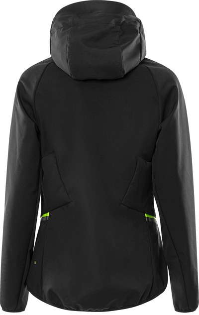 SOFTSHELLJACKA DAM 4872 GBF SVART STL XS