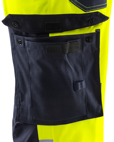 BYXA FLAM KL 2 DAM 2169 ATHF VARSELGUL/MARINBLÅ STL 34