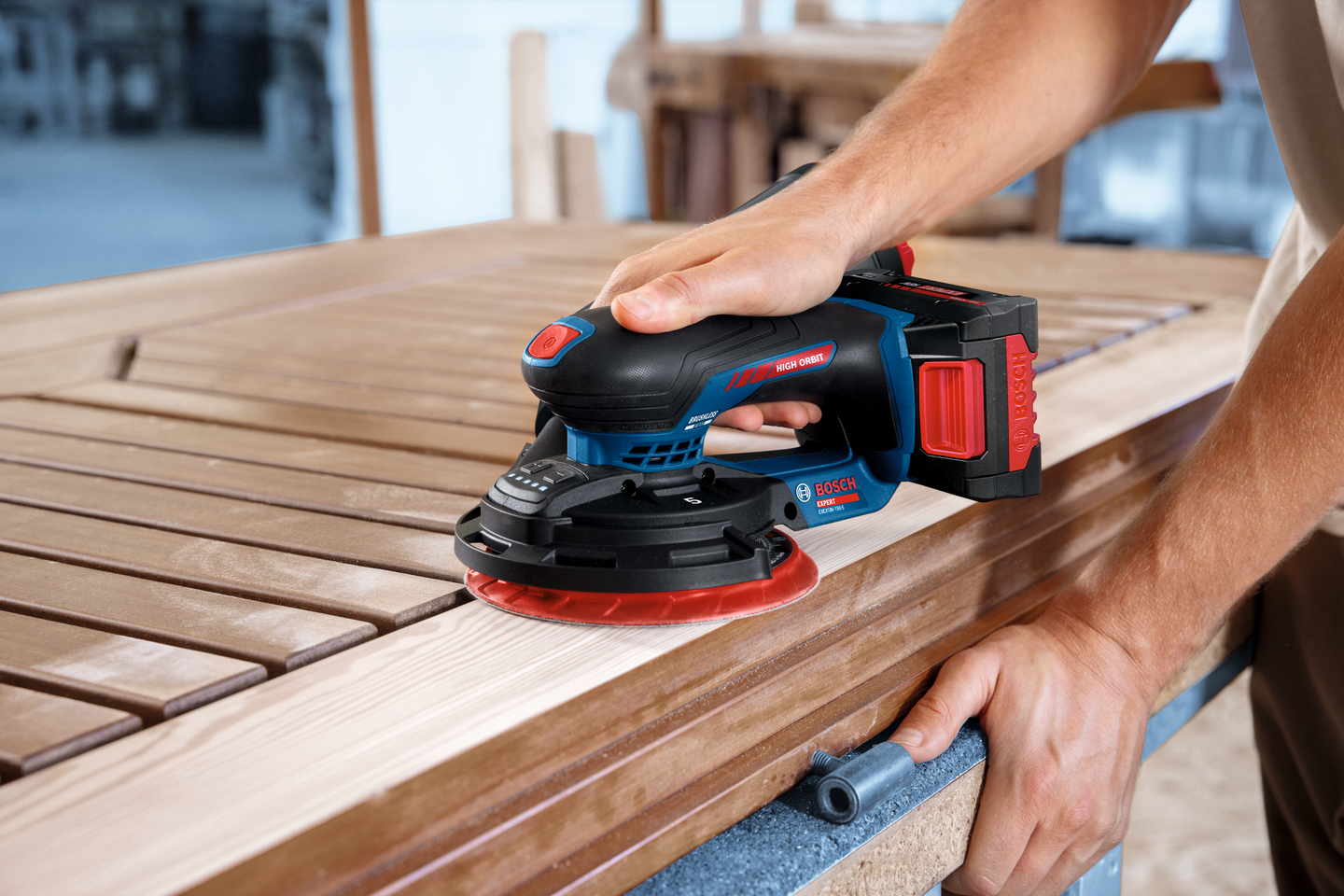EKSENTERSLIPER EXEX18V-150-5 L-BOXX