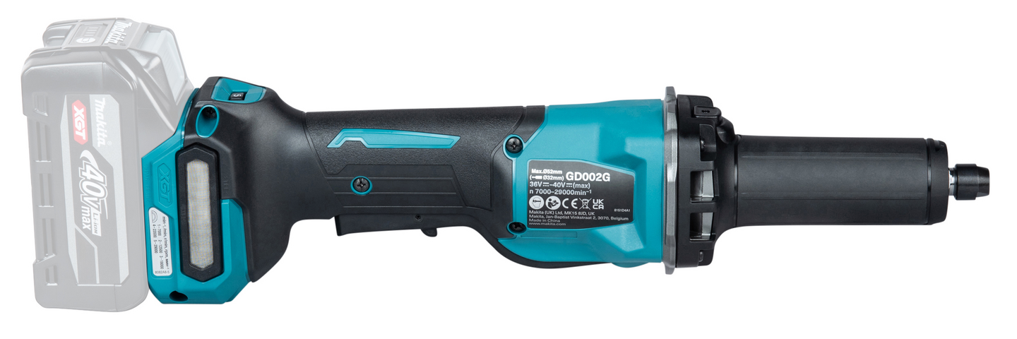 Akkusuorahiomakone Makita GD002GZ 40V XGT runko