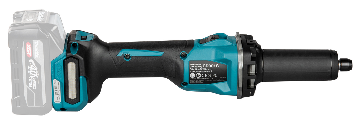 Akkusuorahiomakone Makita GD001GZ 40V XGT runko