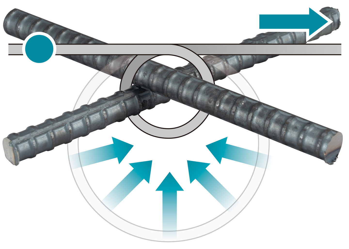 Akkusidontakone Makita TR001GZ XGT 40V runko