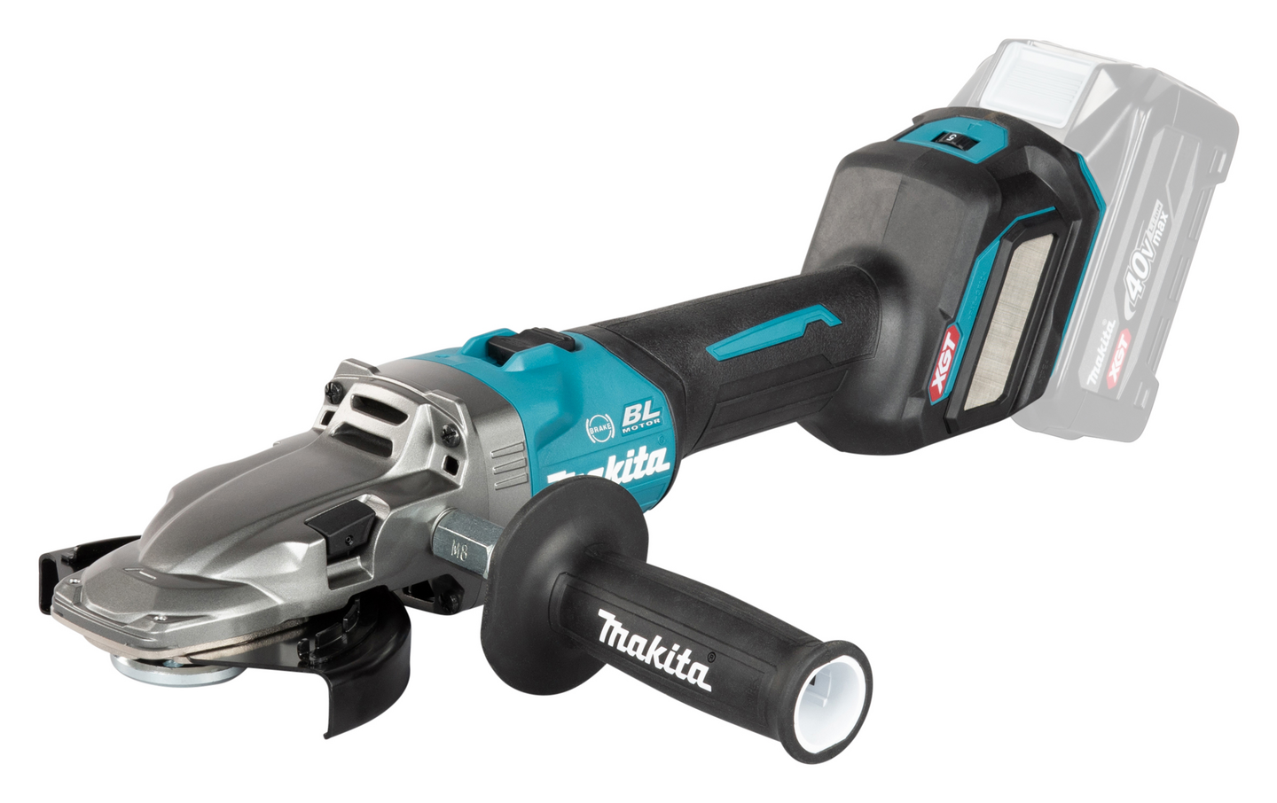 Akkukulmahiomakone Makita GA055GZ 40V XGT runko