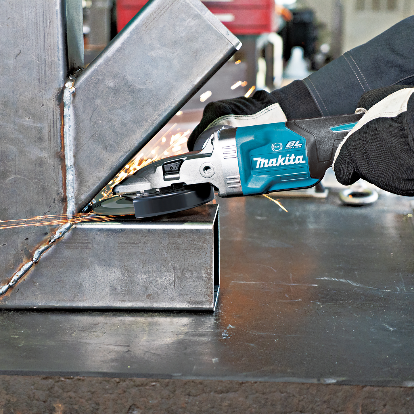 Akkukulmahiomakone Makita GA056GZ 40V XGT runko