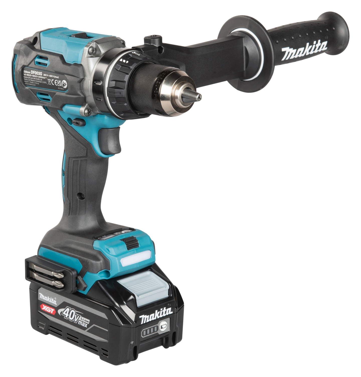 Akkuporakone Makita DF003GU201 XGT 40V 2x4,0Ah akut