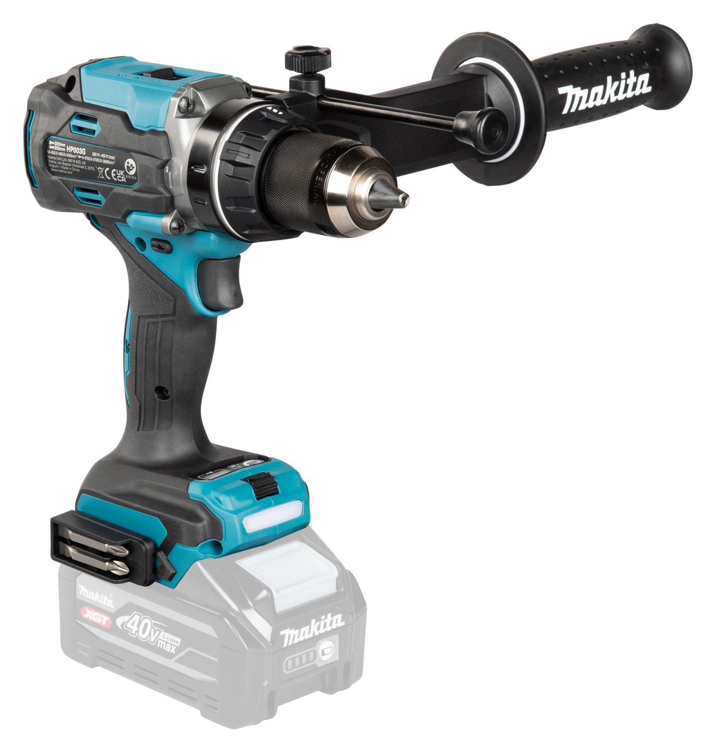 Akkuiskuporakone Makita DF003GZ XGT 40V runko