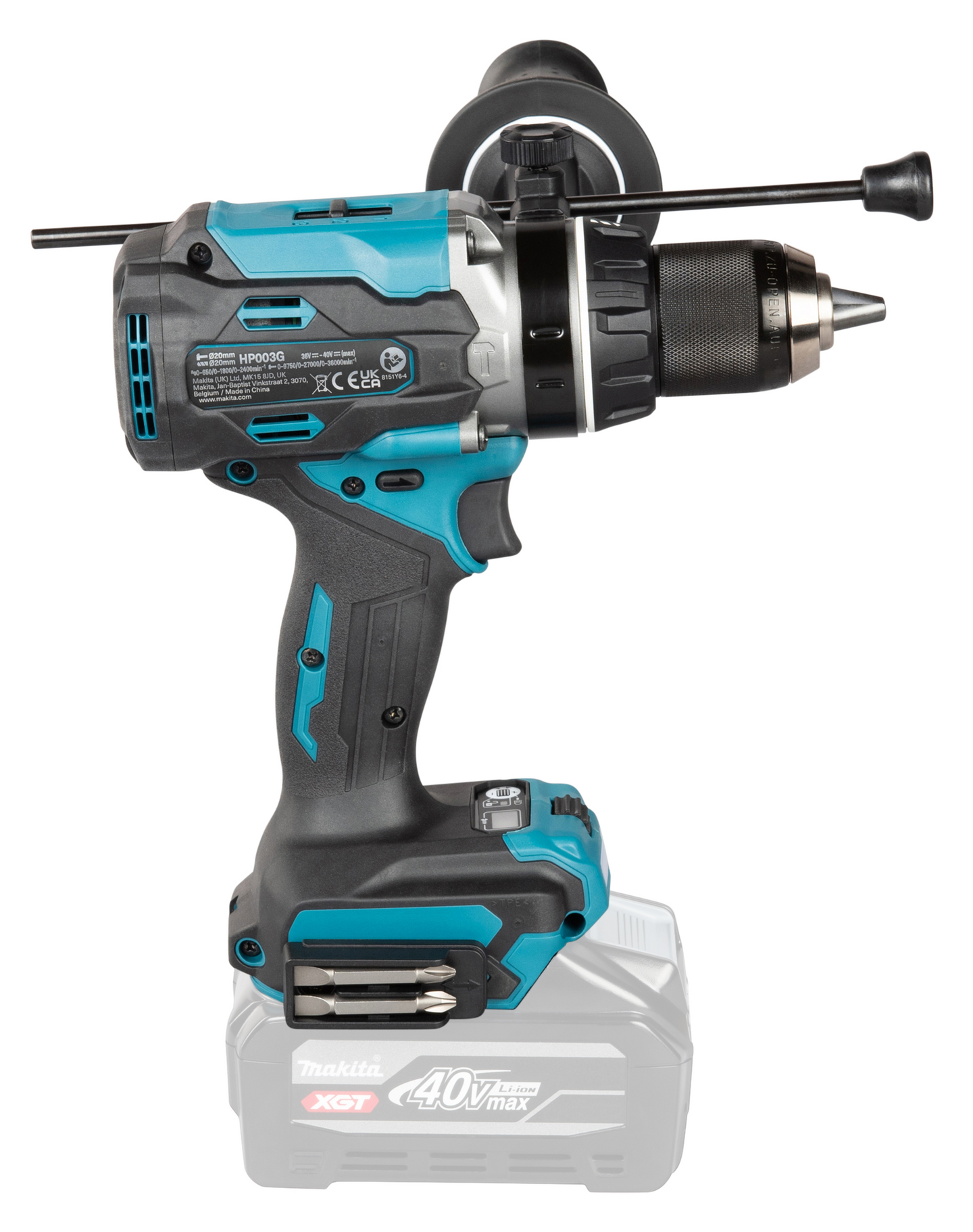 Akkuiskuporakone Makita DF003GZ XGT 40V runko