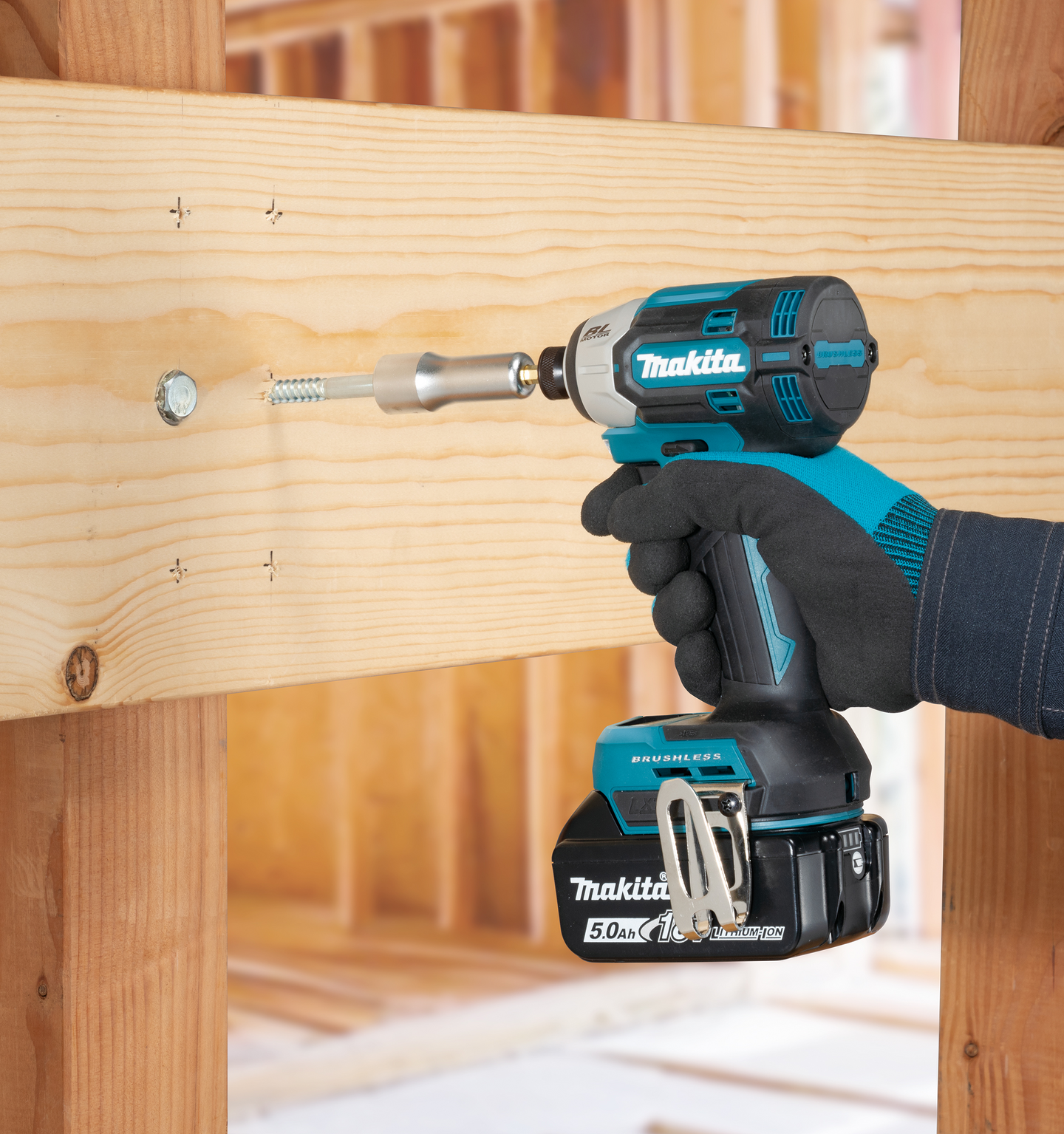 Iskevä ruuvinväännin Makita DTD201Z LXT 18V runko