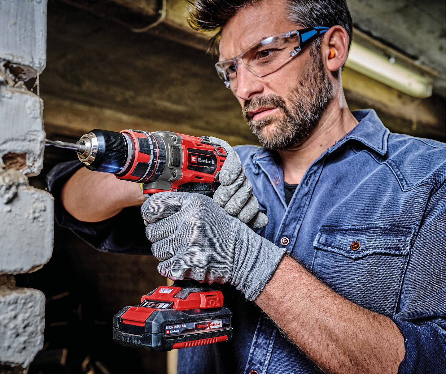 Akkuiskuporakone Einhell Professional TP-CD 18/60 Li- i BL 1x2,0Ah
