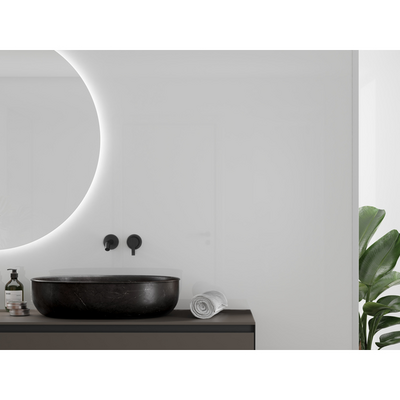 Baderomspanel 110 Hg Hvit Høyglans - Fibo