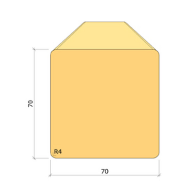 STOLPE 70X70 OBH OS/V GRAN GRAN