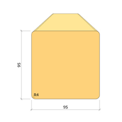 STOLPE 95X95 OBH OS/V GRAN GRAN